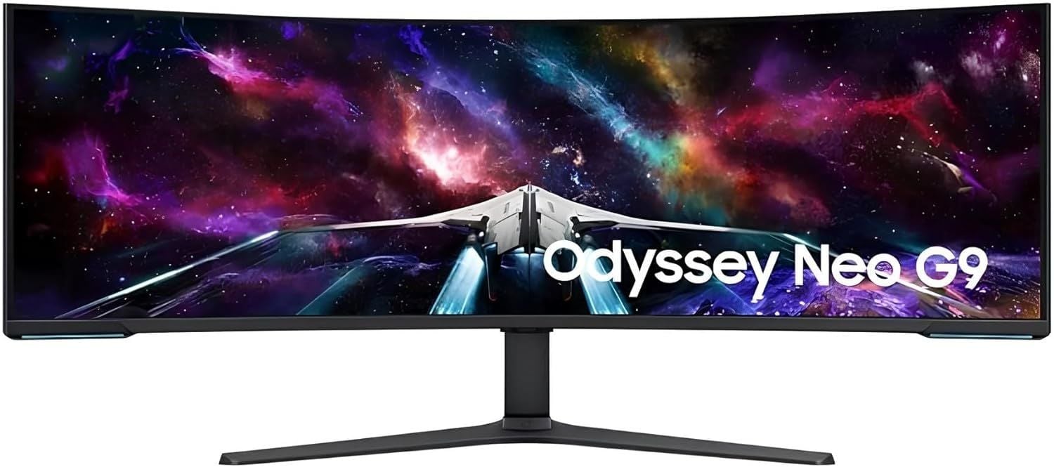 SAMSUNG Odyssey Neo G9 LS57CG952NUXUF 57 inç DUHD 240Hz 1ms Asansör FreeSync Premium Pro HDR1000 1000R Kavisli Quantum Mini LED Gaming Monitör