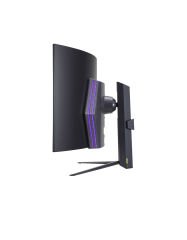OUTLET LG 45GR95QE-B 45 inc 240Hz 0,03ms G-SYNC WQHD OLED Curved Gaming Monitör (Ölü Piksel)