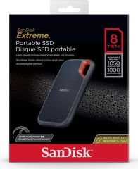 SanDisk Extreme 8TB 1050MB/sn USB 3.2 Nesil 2 Taşınabilir SSD SDSSDE61-8T00-G25