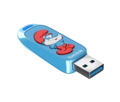 SanDisk Smurfs 128GB USB 3.2 Nesil 1 Flash Bellek SDCZIS-128G-G46