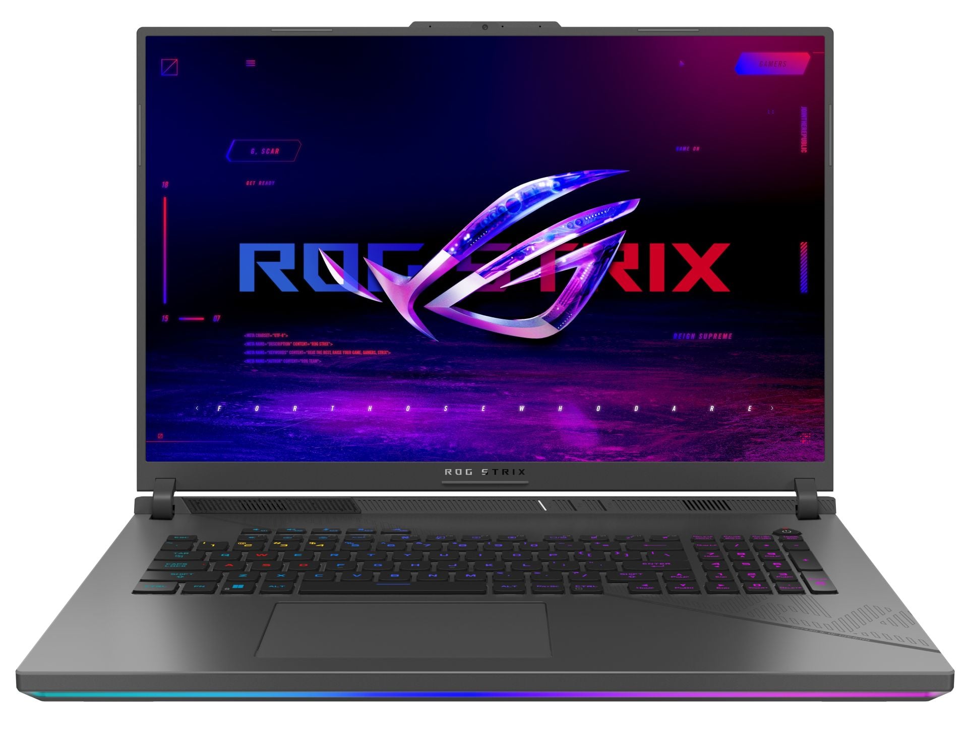 Asus ROG Strix G18 G814JIR-N6002 8GB RTX4070 140w 14. Nesil Intel i9-14900HX 32GB RAM 1TB SSD 18 inç QHD+ 240Hz