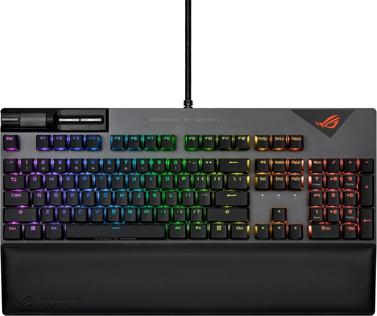 Asus ROG Strix Flare II NX Red Switch RGB Mekanik Kablolu Gaming Klavye 90MP02D6-BKYA00