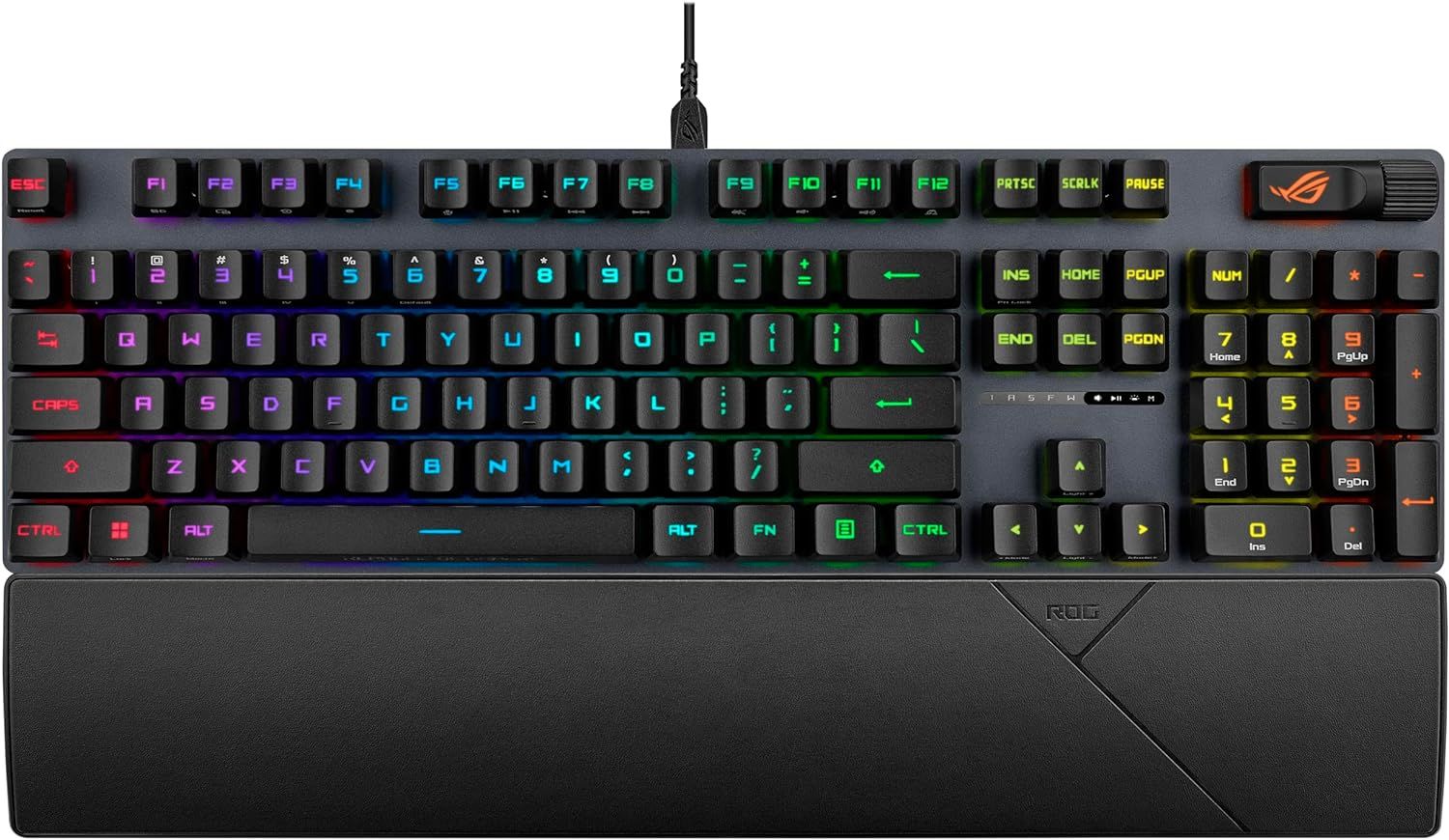 Asus ROG Strix Scope II RX Red Switch RGB Mekanik Kablolu Gaming Klavye 90MP0350-BKYA00