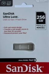 SanDisk Ultra Luxe 256GB USB 3.2 Gen 1 Flash Bellek SDCZ74-256G-G46