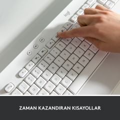 Logitech Signature K650 Bilek Destekli Kablosuz Beyaz Klavye 920-010973
