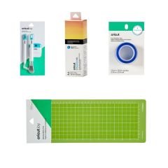 Cricut Joy Kesme Makinesi ve Kupa Presi ile Kupalarını Kendin Tasarla Paketi (Makine + Kupa Presi + Transfer Kağıdı +  Isıya Dayanıklı Bant + Alet Seti + Mat)