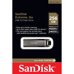 SanDisk Extreme Go 256GB SDCZ810-256G-G46 400MB/s USB 3.2 USB Bellek