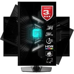 MSI G272QPF E2 WQHD RAPID IPS 180HZ 1MS 27'' FREESYNC PREMIUM FLAT PIVOT GAMING MONİTÖR
