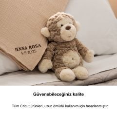 Cricut Everyday Iron-On Folyo 30x60cm Klasik Renkler 5'li Set (Siyah, Beyaz, Gümüş, Altın, Pembe)