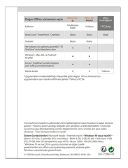Microsoft Office Ev ve Öğrenci 2021 Türkçe Ofis Yazılımı (Kutu) 79G-05434