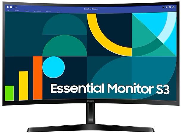 SAMSUNG S3 LS27D366GAUXUF 27'' FHD 100Hz 4ms VA Curved Monitör
