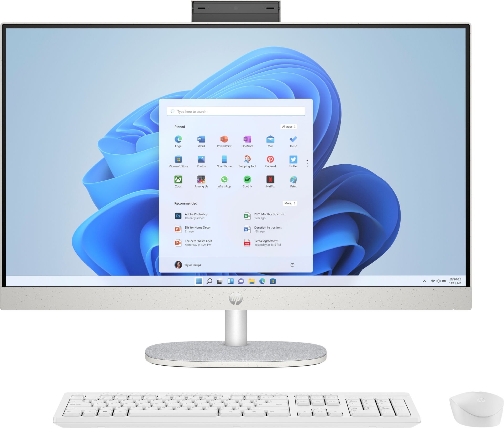 HP 27-CR0001NT 898B1EA 13. Nesil Intel i7-1355U 16GB RAM 512GB SSD 27 inç IPS FHD Windows 11 All in One PC