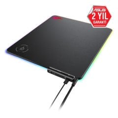 Asus ROG Balteus Qi Aura Sync Kablosuz Şarj RGB Gaming Mouse Pad 90MP0120-B0UA00