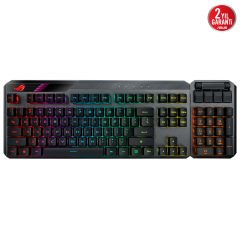 Asus ROG Claymore II RX Red Switch RGB Mekanik Kablolu-Kablosuz Gaming Klavye 90MP01W0-BKYA00