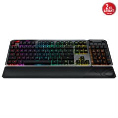 Asus ROG Claymore II RX Red Switch RGB Mekanik Kablolu-Kablosuz Gaming Klavye 90MP01W0-BKYA00