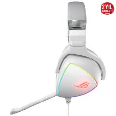 Asus ROG Delta White Edition ESS Quad-DAC RGB Kablolu Gaming Kulaklık 90YH02HW-B2UA00