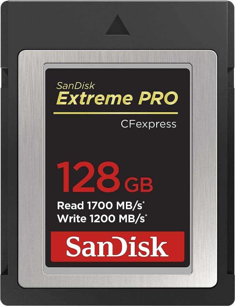 SanDisk Extreme PRO CFexpress 128GB SDCFE-128G-GN4NN 1700MB/s Type B XQD 4K Hafıza Kartı