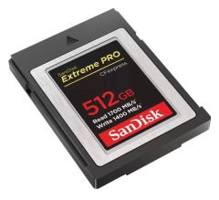SanDisk Extreme PRO CFexpress 512GB SDCFE-512G-GN4NN 1700MB/s Type B XQD 4K Hafıza Kartı