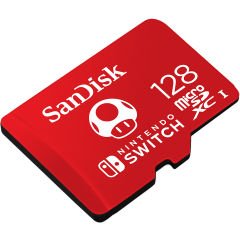 SanDisk Nintendo Switch 128GB 100MB/s microSDXC Lisanslı Hafıza Kartı SDSQXAO-128G-GN3ZN