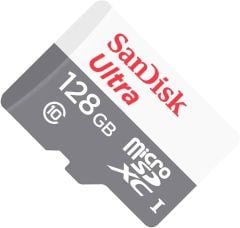 SanDisk Ultra 128GB 100MB/S microSDXC UHS-I Hafıza Kartı SDSQUNR-128G-GN6MN