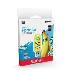 SanDisk Fortnite 256GB Peely Edition USB 3.2 Nesil 1 Flash Bellek SDCZIF-256G-G46