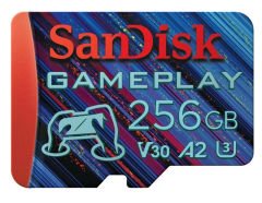 SanDisk GamePlay 256GB SDSQXAV-256G-GN6XN 190/130MB/s 4K UHD microSDXC A2 V30 Gaming Hafıza Kartı