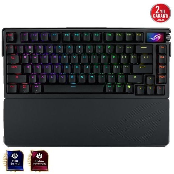 Asus ROG Azoth Extreme NX Snow Switch RGB Kablosuz Mekanik Gaming Klavye 90MP03MA-BKEA01