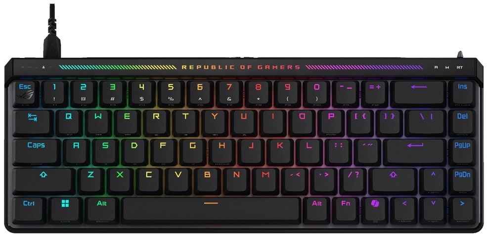 Asus ROG Falchion Ace HFX Manyetik Switch Siyah Mekanik Gaming Klavye 90MP03VE-BKYA00