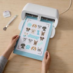 Cricut Yazdırılabilir Suya Dayanıklı Transparan Çıkartma Seti - A4 - 6 Sayfa 2010352