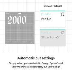 Cricut 2011327 EveryDay Iron On 30X60cm Siyah