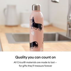 Cricut 2011603 Smart Vinil Kalıcı 33X91cm 1 Sayfa Açık Pembe