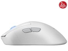 Asus ROG Keris II Ace 42000 DPI 750 IPS Optik Sensör Aura Sync RGB Beyaz Kablosuz Gaming Mouse 90MP03N0-BMUA10