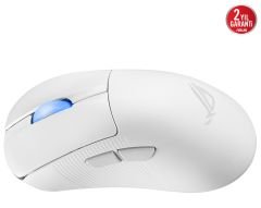 Asus ROG Keris II Ace 42000 DPI 750 IPS Optik Sensör Aura Sync RGB Beyaz Kablosuz Gaming Mouse 90MP03N0-BMUA10