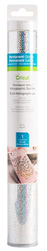 Cricut Holografik Işıltılı Vinil 30.5x122cm Gümüş 2006483