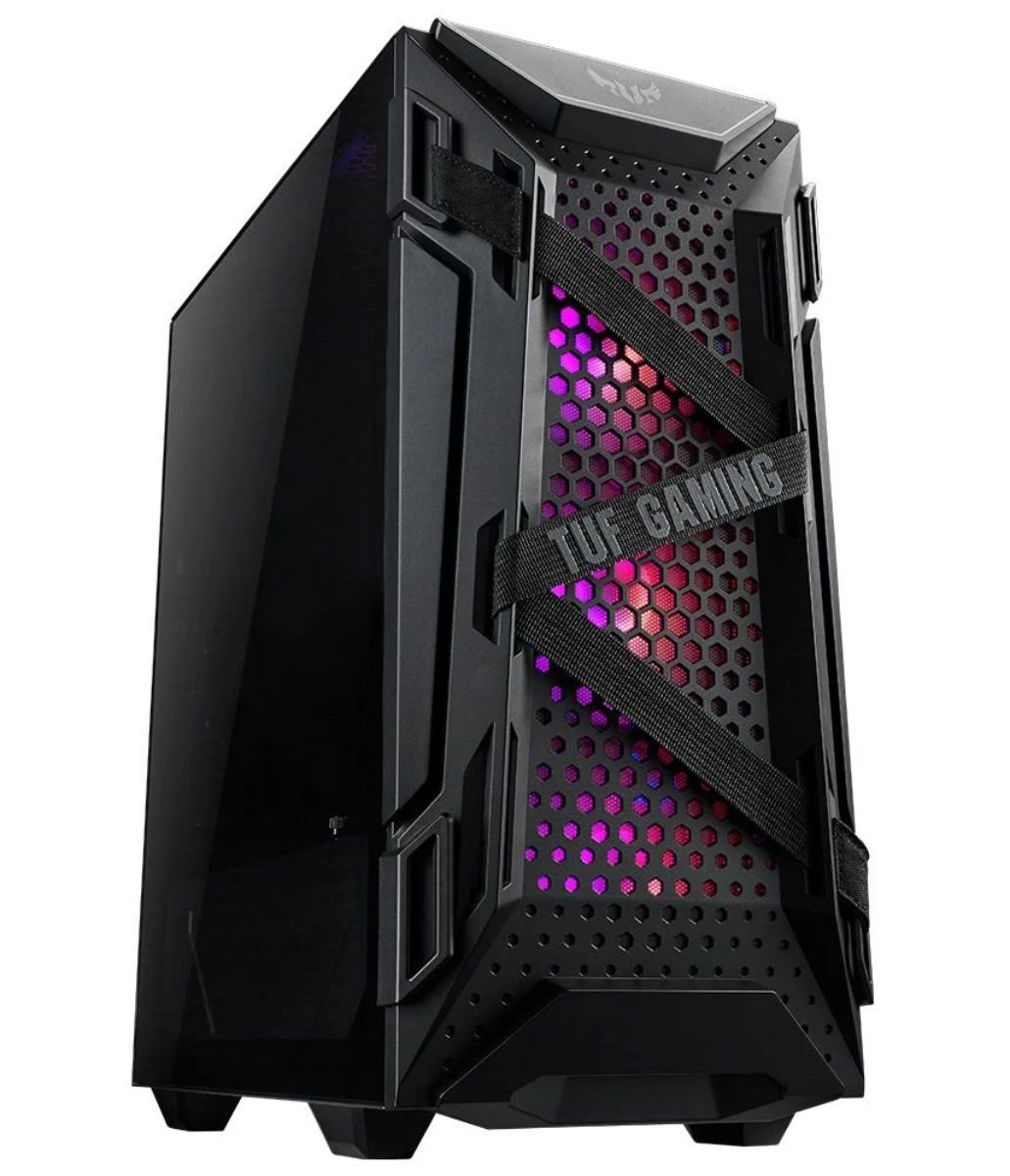 Asus TUF Gaming GT301 120mm RGB Fanlı Temperli Cam USB 3.1 ATX Mid-Tower Gaming Kasa 90DC0040-B49000