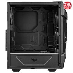 Asus TUF Gaming GT301 120mm RGB Fanlı Temperli Cam USB 3.1 ATX Mid-Tower Gaming Kasa 90DC0040-B49000