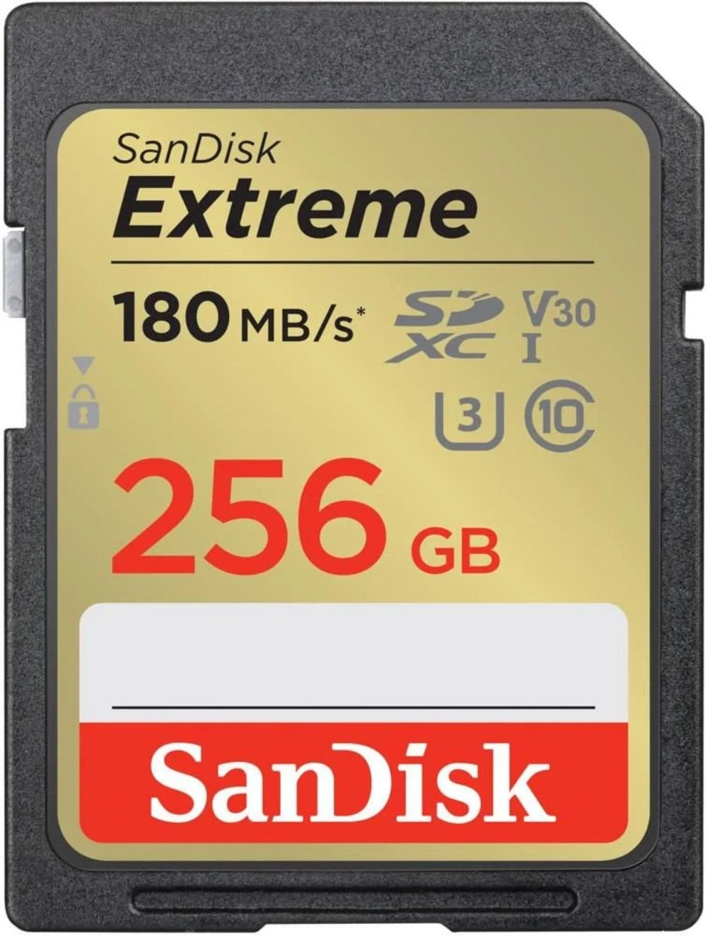 SanDisk Extreme 256GB 180MB/s SD UHS-I 4K UHD Hafıza Kartı SDSDXVV-256G-GNCIN
