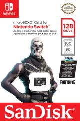 SanDisk Nintendo Switch 128GB 100MB/s microSDXC Fortnite Hafıza Kartı SDSQXAO-128G-GN6ZG