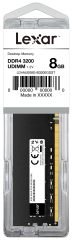 Lexar 8GB DDR4 3200MHz UDIMM CL22 1.2V Box Desktop Ram LD4AU008G-B3200GSST