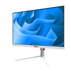 Quantum Pearl MG27W-A FHD VA 300Hz 2xHDMI+2xDP Dahili Hoparlör 27'' Flat Beyaz Yükseklik ayarlı Gaming Monitör QNMNT10F080958
