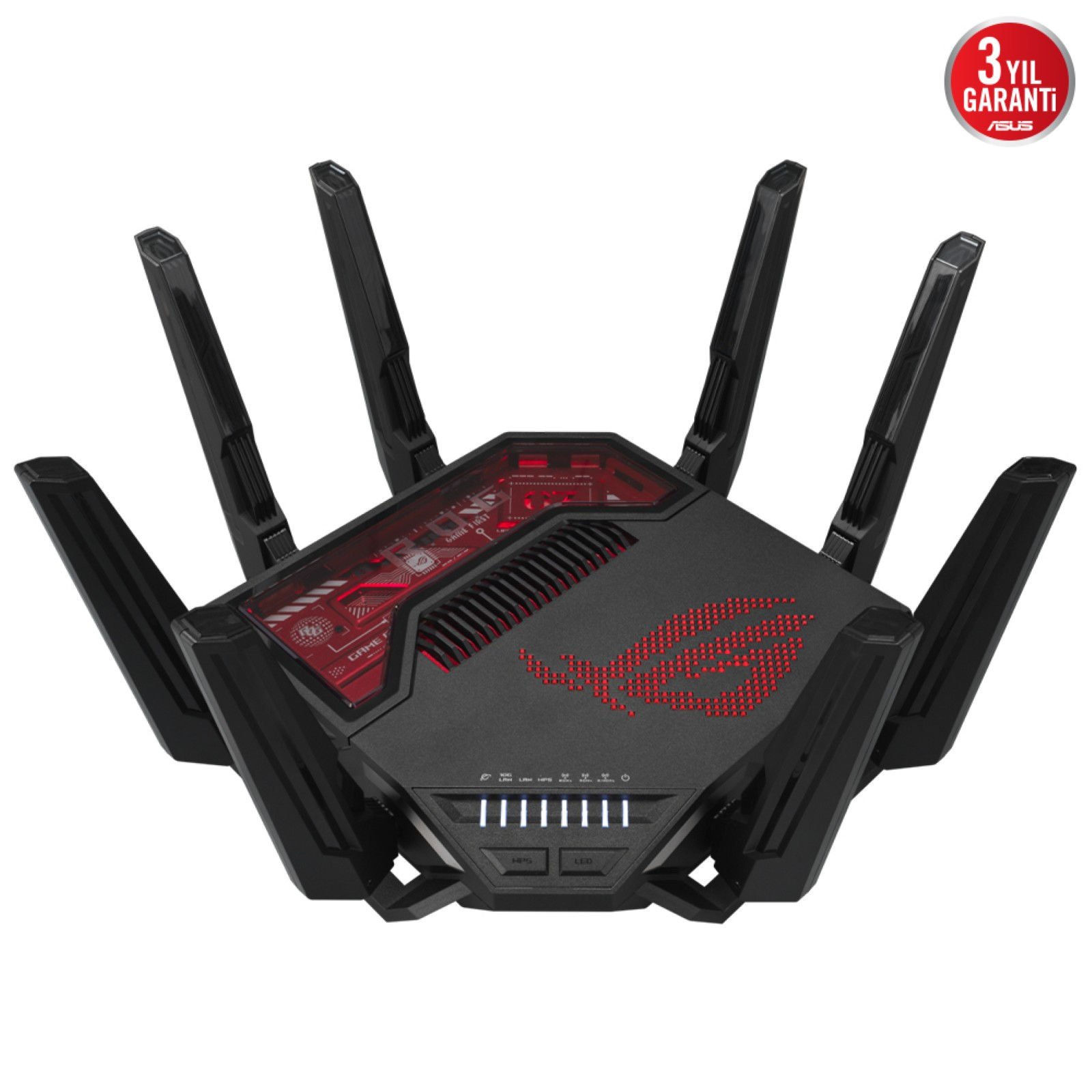 Asus ROG Rapture GT-BE19000 WiFi 7 Tri-Band Gaming Router 90IG0850-MO9A0V