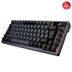 Asus ROG Azoth 2.4 GHz SpeedNova NX Mekanik Kablosuz Gaming Klavye Siyah TR 90MP0316-BKYA00