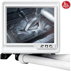 Asus ROG Ryujin III 360 ARGB Extreme White 360 mm Intel(1700p/1851p)-AMD Uyumlu Sıvı Soğutucu 90RC0132-M0EAY0