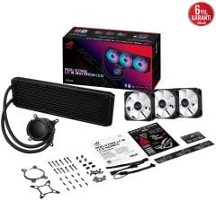 Asus ROG Strix LC III ARGB LCD 360 mm Intel(1700p/1851p)-AMD Uyumlu Sıvı Soğutucu 90RC00W1-M0UAY0