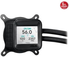 ASUS LC 360 ARGB LCD 360 mm Intel(1700p/1851p)-AMD Uyumlu Sıvı Soğutucu 90RC00Z1-B0EAY0