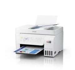 Epson EcoTank L5296 Wi-Fi+Tarayıcı+Fotokopi+Faks Çok Fonksiyonlu Tanklı Yazıcı - BEYAZ