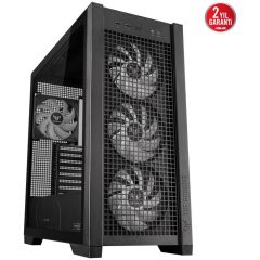 Asus GT302 TUF Gaming ARGB Tempered Glass Siyah USB 3.2 E-ATX Mid Tower Kasa 90DC00I0-B19000
