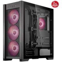 Asus GT302 TUF Gaming ARGB Tempered Glass Siyah USB 3.2 E-ATX Mid Tower Kasa 90DC00I0-B19000