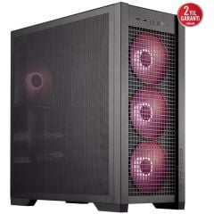 Asus GT302 TUF Gaming ARGB Tempered Glass Siyah USB 3.2 E-ATX Mid Tower Kasa 90DC00I0-B19000