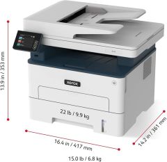 Xerox B235V_DNI Wi-Fi + Tarayıcı + Fotokopi + Faks Çok Fonksiyonlu Mono Lazer Yazıcı